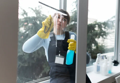Nettoyage de vitres intérieures et extérieures à Brou